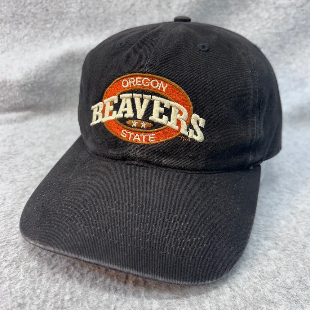 Oregon State Beavers Mens Black Richardson Hat Adjustable Strapback OSFA